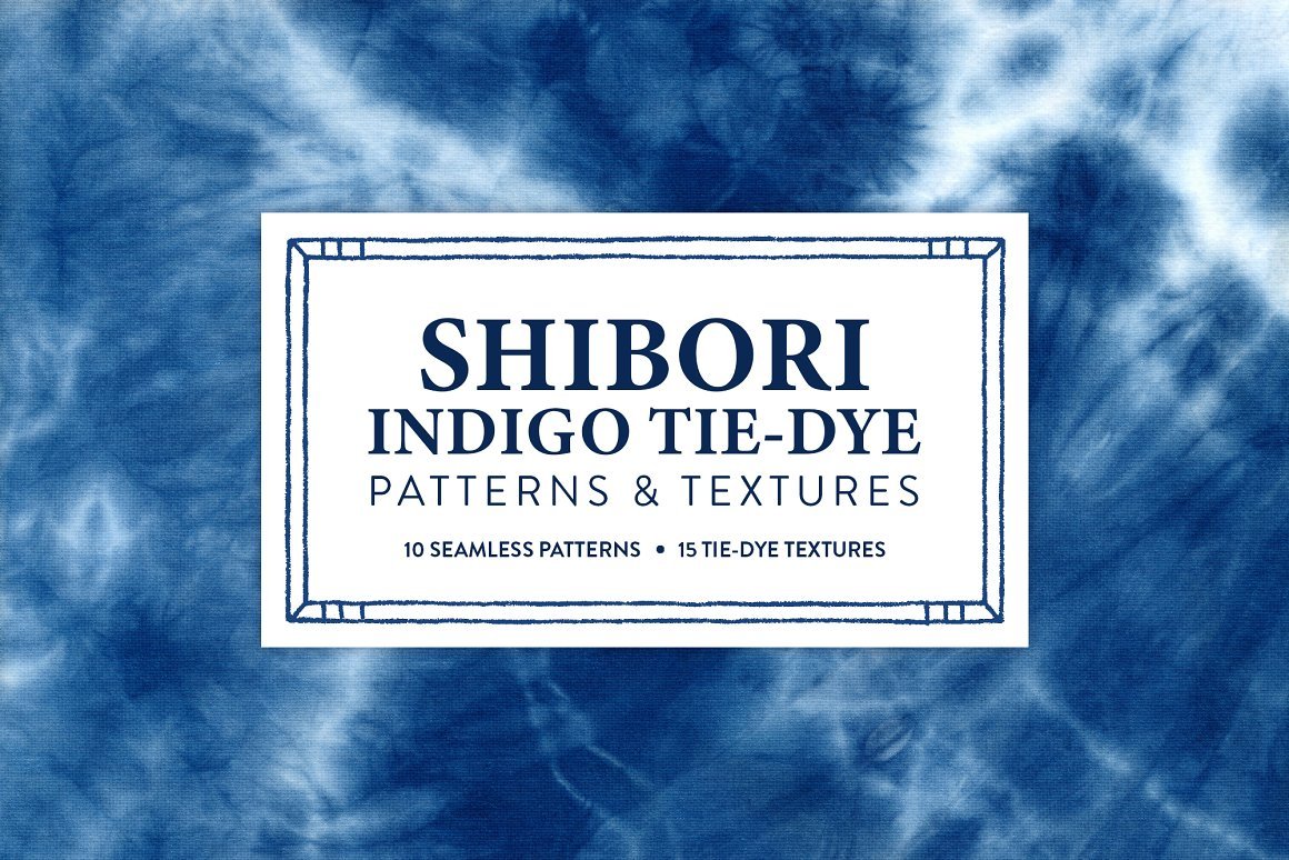 Shibori Tie-Dye Patterns & Textures