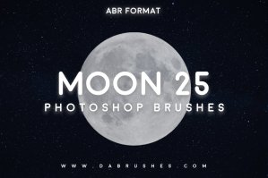 Moon Brushes For Photoshop