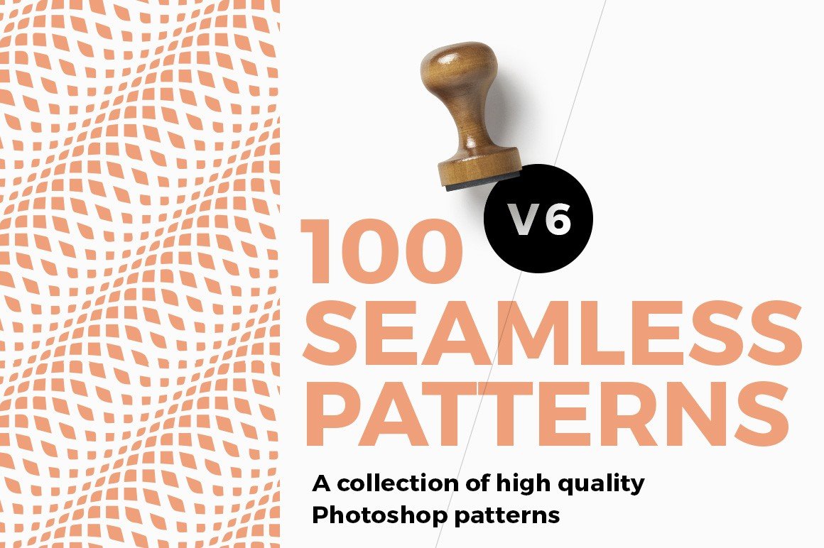 100 Seamless Photoshop Patterns V6