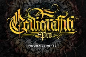 Calligraffiti Pro Procreate Brush Set