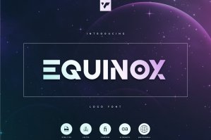 Equinox - Logo Font