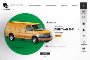 Utility Van 2011 Mockup