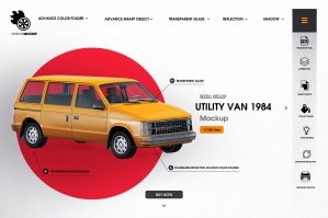 Utility Van 1984 Mockup
