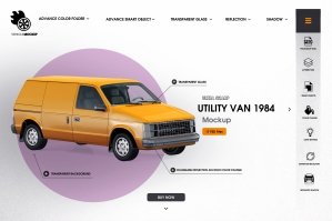 Utility Van 1984 Mockup Vol. 2