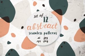 12 Abstract Seamless Patterns 10