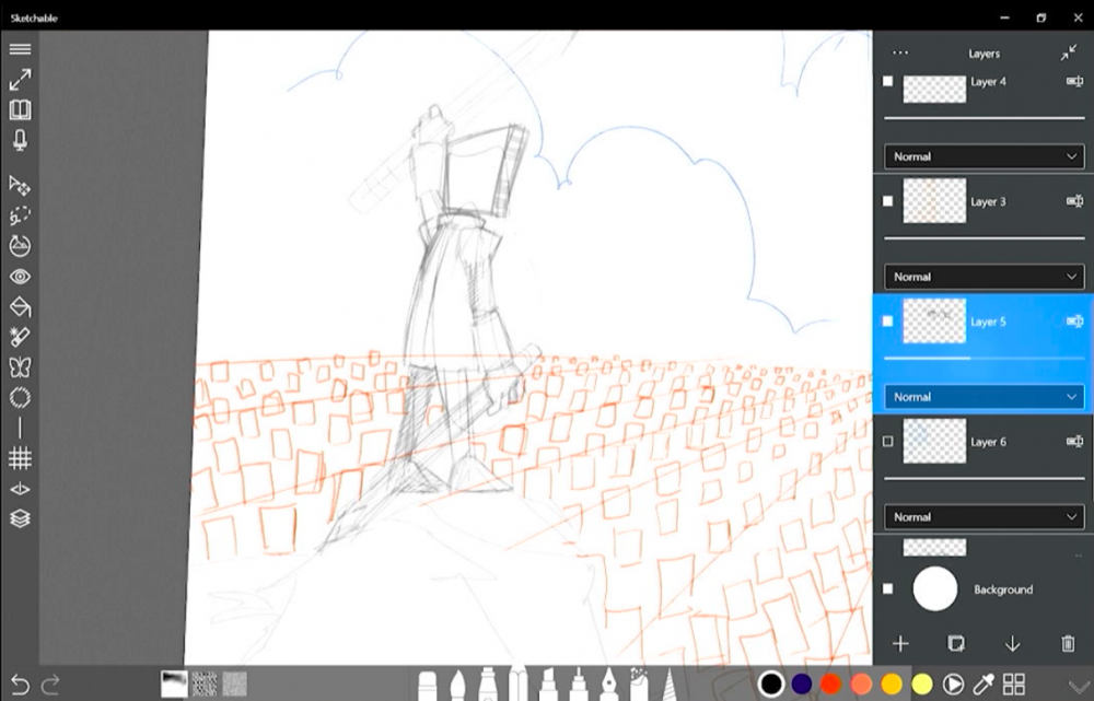 Exporting the Drawing from Adobe Photoshop Sketch  More Sketching on the  Go Freehand Sketching with Adobe Photoshop Sketch and Adobe Ink 2016   Peachpit