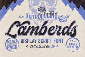 Lamberds - Display Script Font
