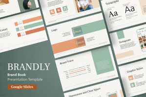 Brandly - Brand Book Google Slides Presentation Template