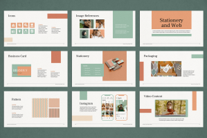 Brandly - Brand Book PowerPoint Presentation Template