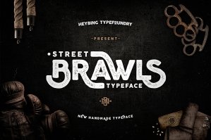 Brawls Typeface + Bonus