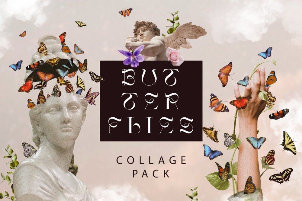 Butterflies – Collage Pack