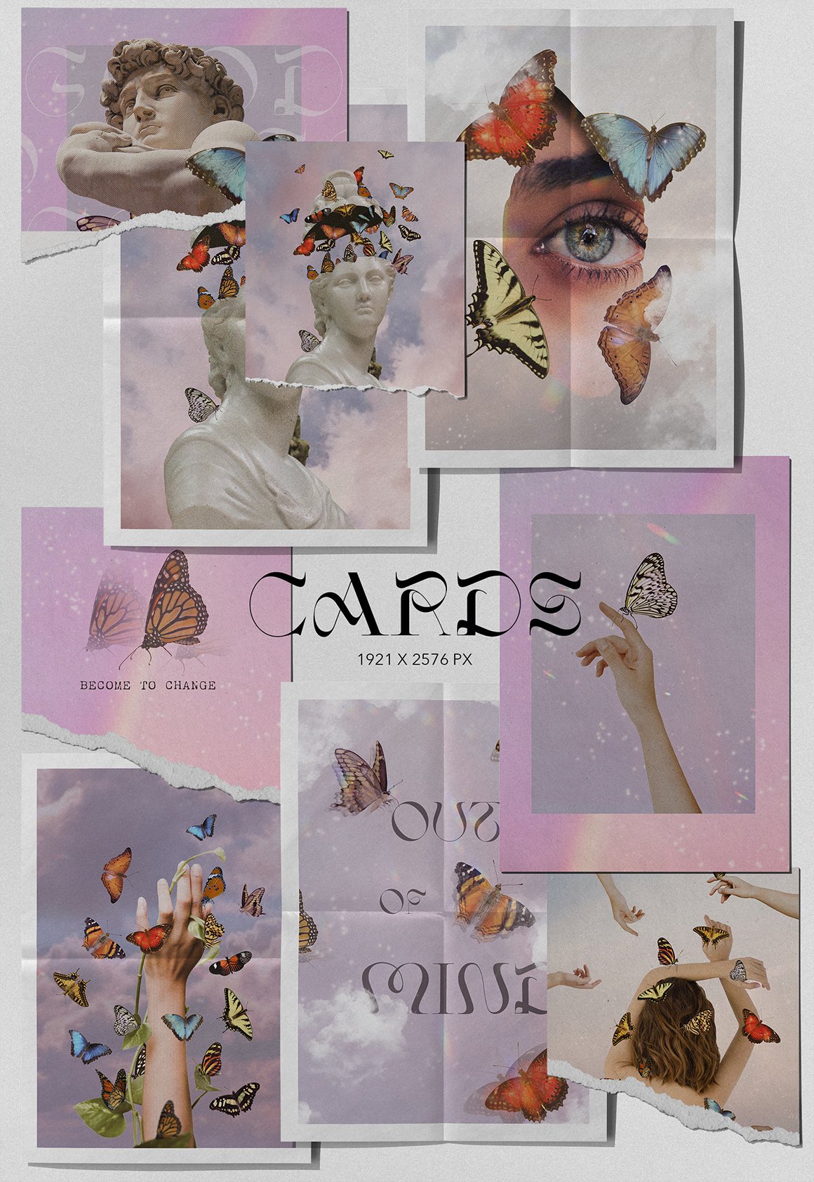 Butterflies - Collage Pack