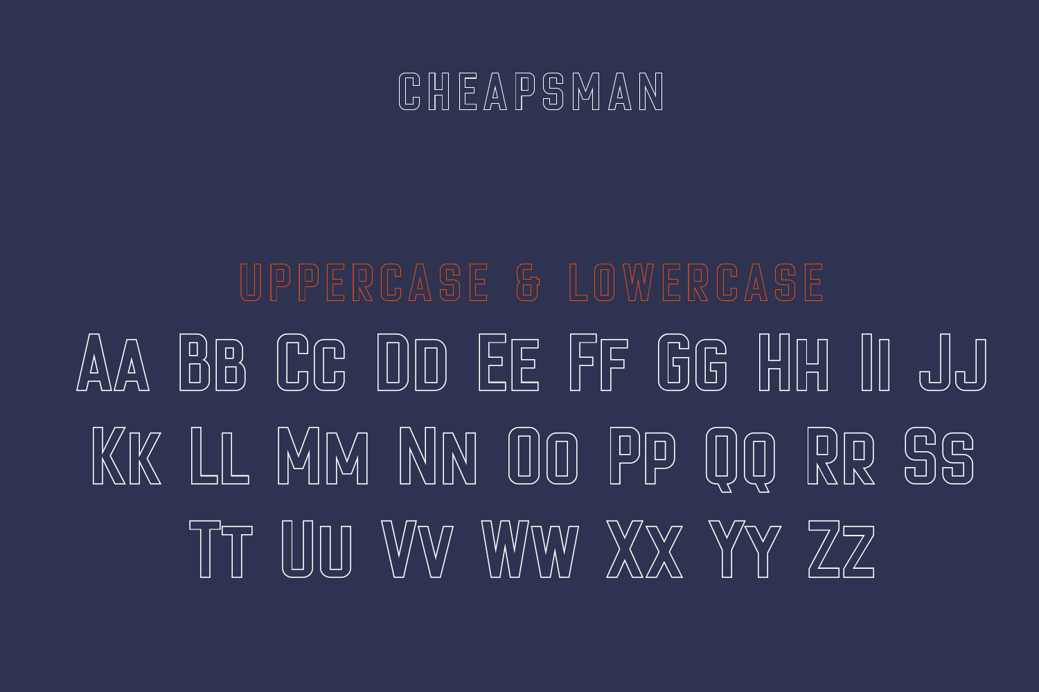 Cheapsman Sans Serif Display