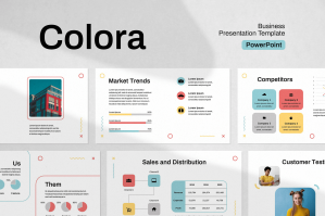 Colora - Business Presentation PowerPoint Template