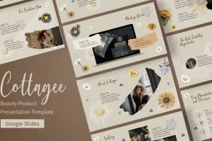 Cottagee - Beauty Product PowerPoint Presentation Template