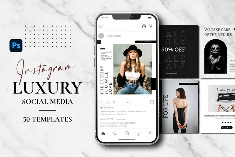 Luxury Social Media Templates - Design Cuts