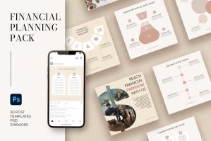 Financial Planning Instagram Pack