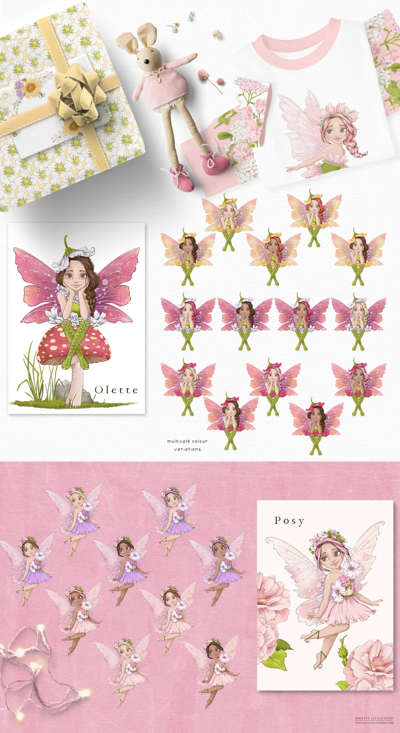 Fairies – A Whimsical Woodland Illustration Collection
