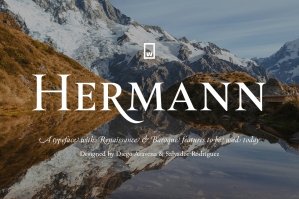 Hermann Typeface