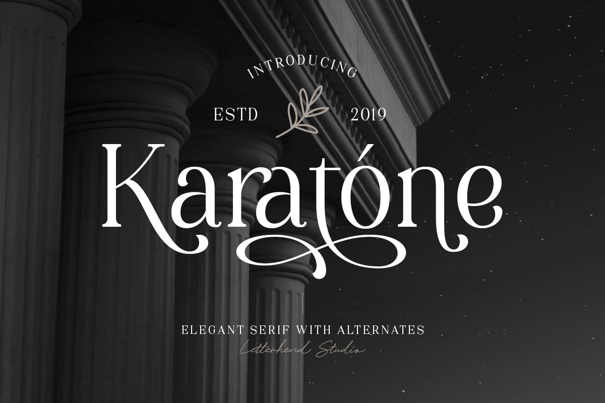Karatone - Elegant Serif