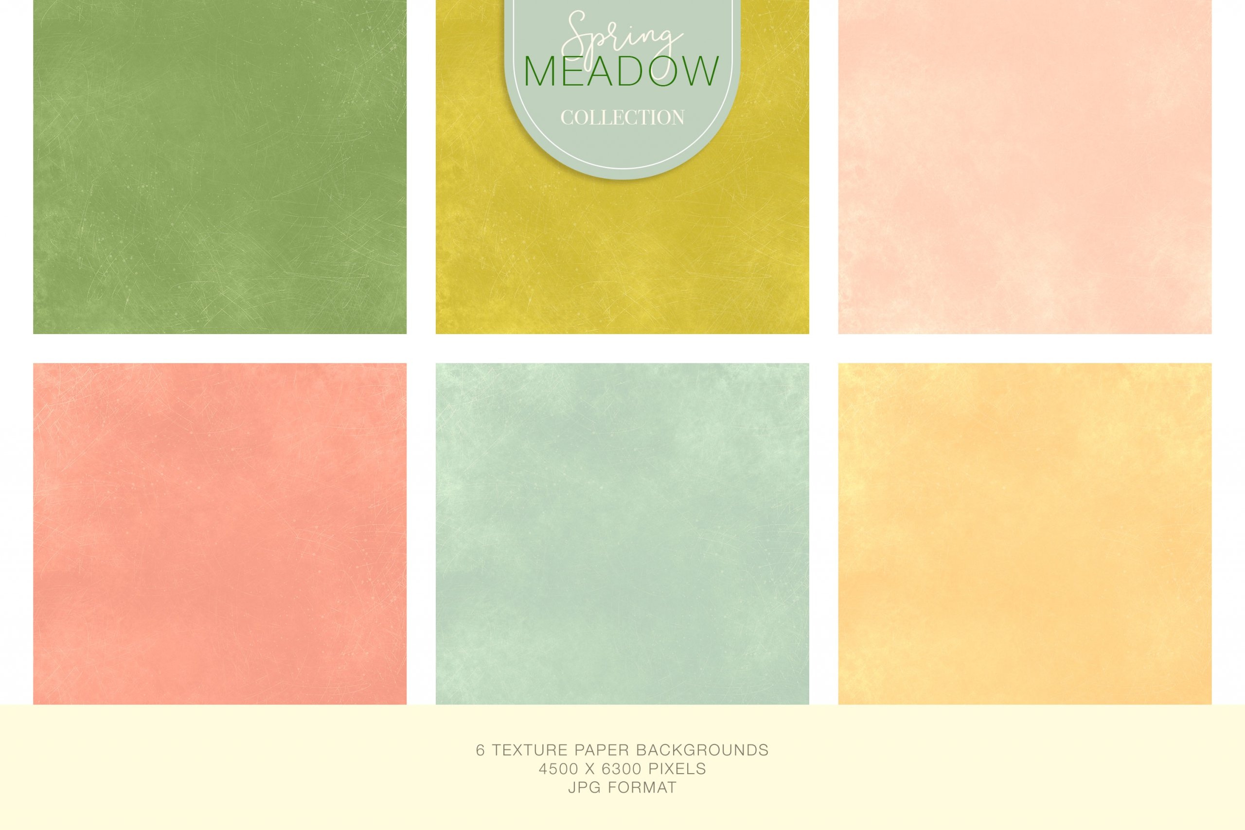 Meadow Floral Clipart Collection