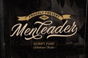 Menleader - Script Font