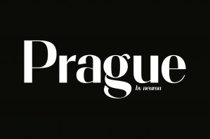 Prague Display Font