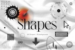 Shapes and Backgrounds Pack