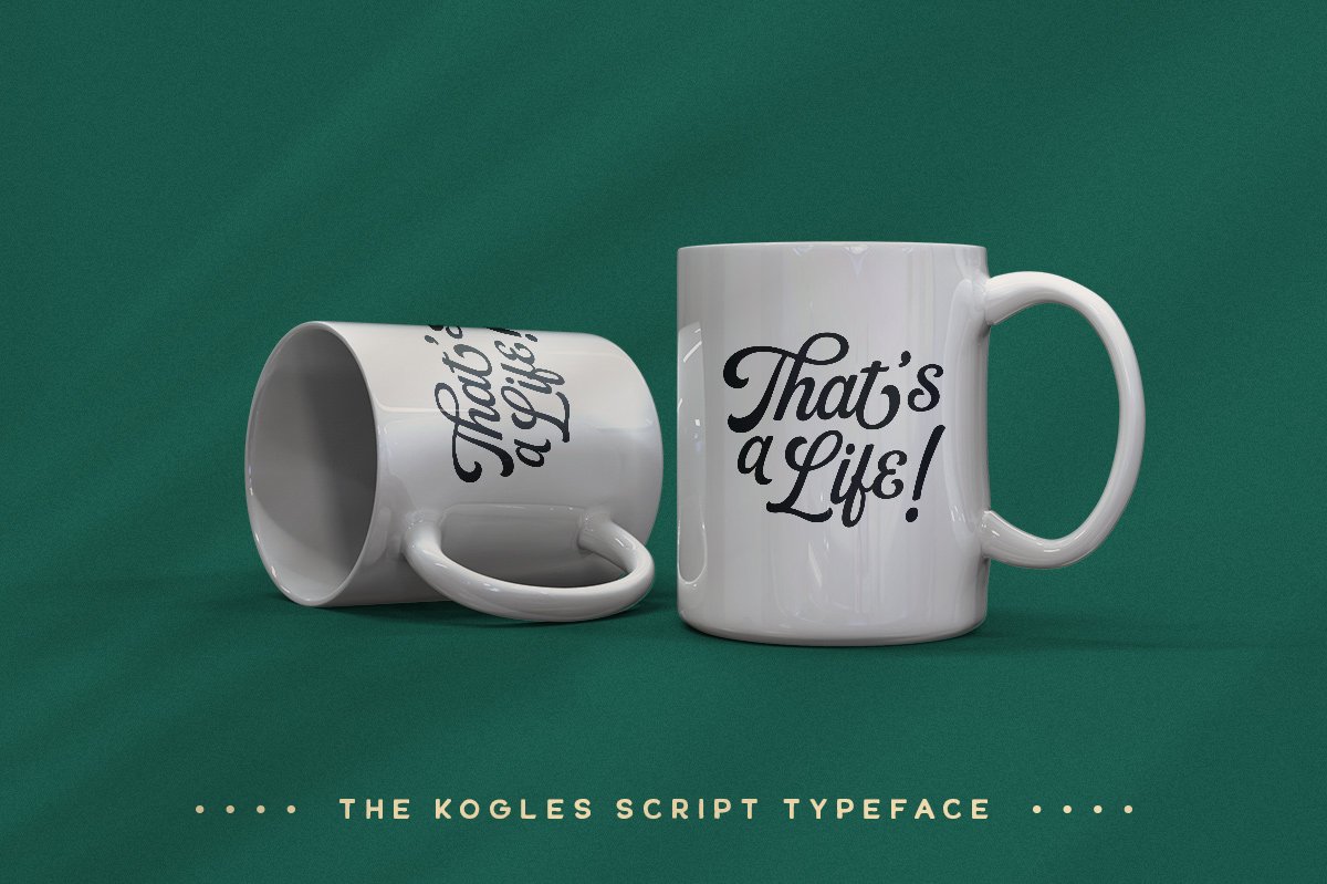 The Kogles Script Typeface