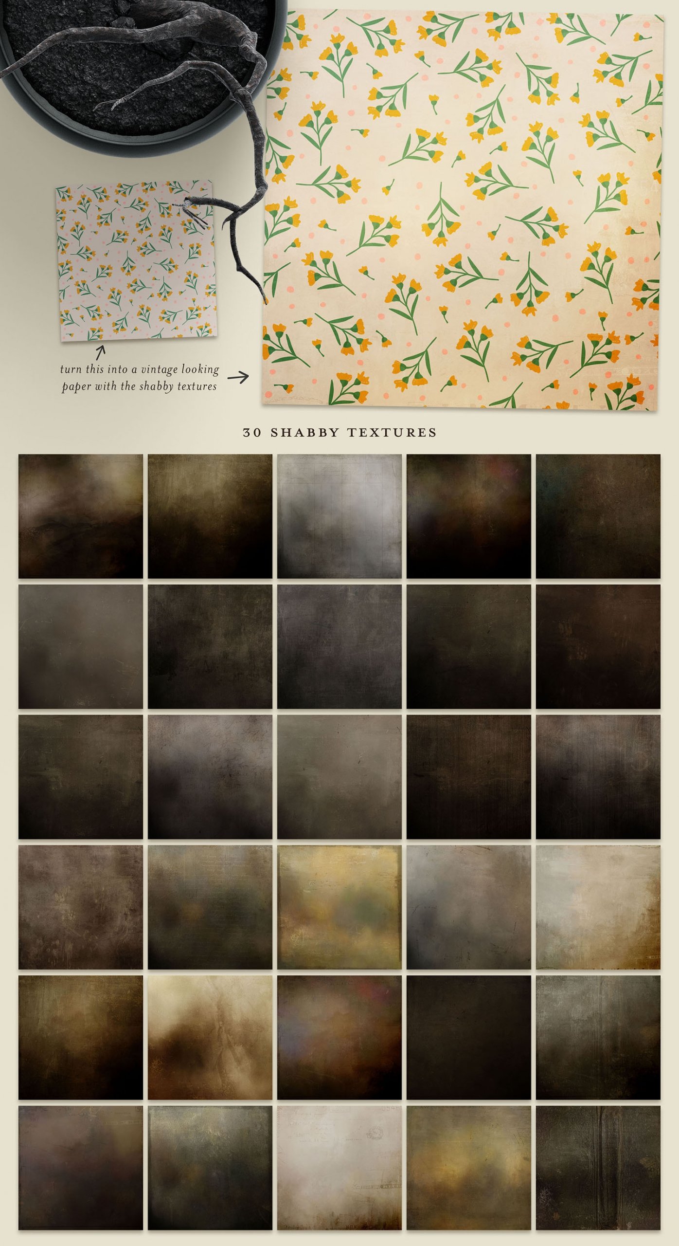 The Paper Designer - Textures and Overlays