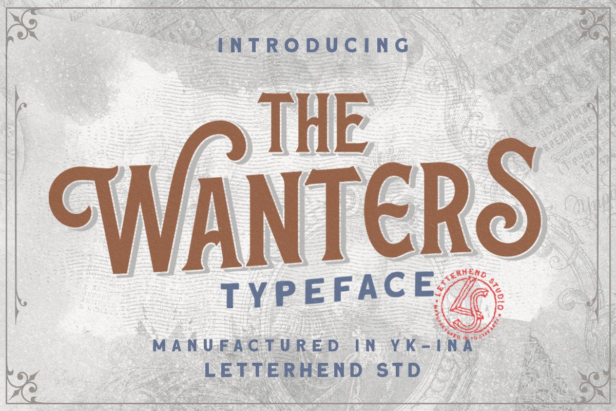 The Wanters - Display Typeface