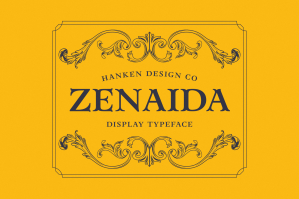 Zenaida Typeface