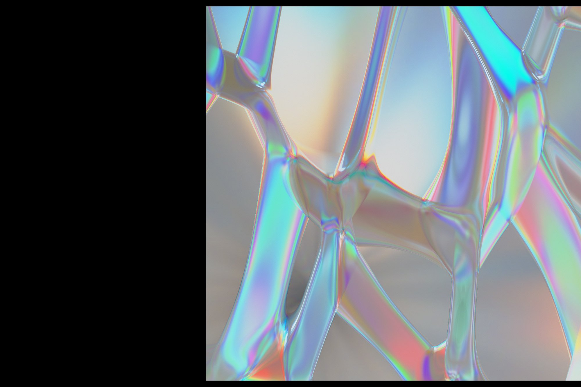 blur grain texture of iridescent holographic (2006817)