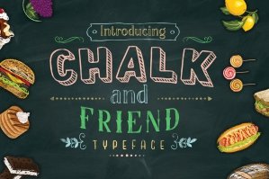 Chalk and Friend