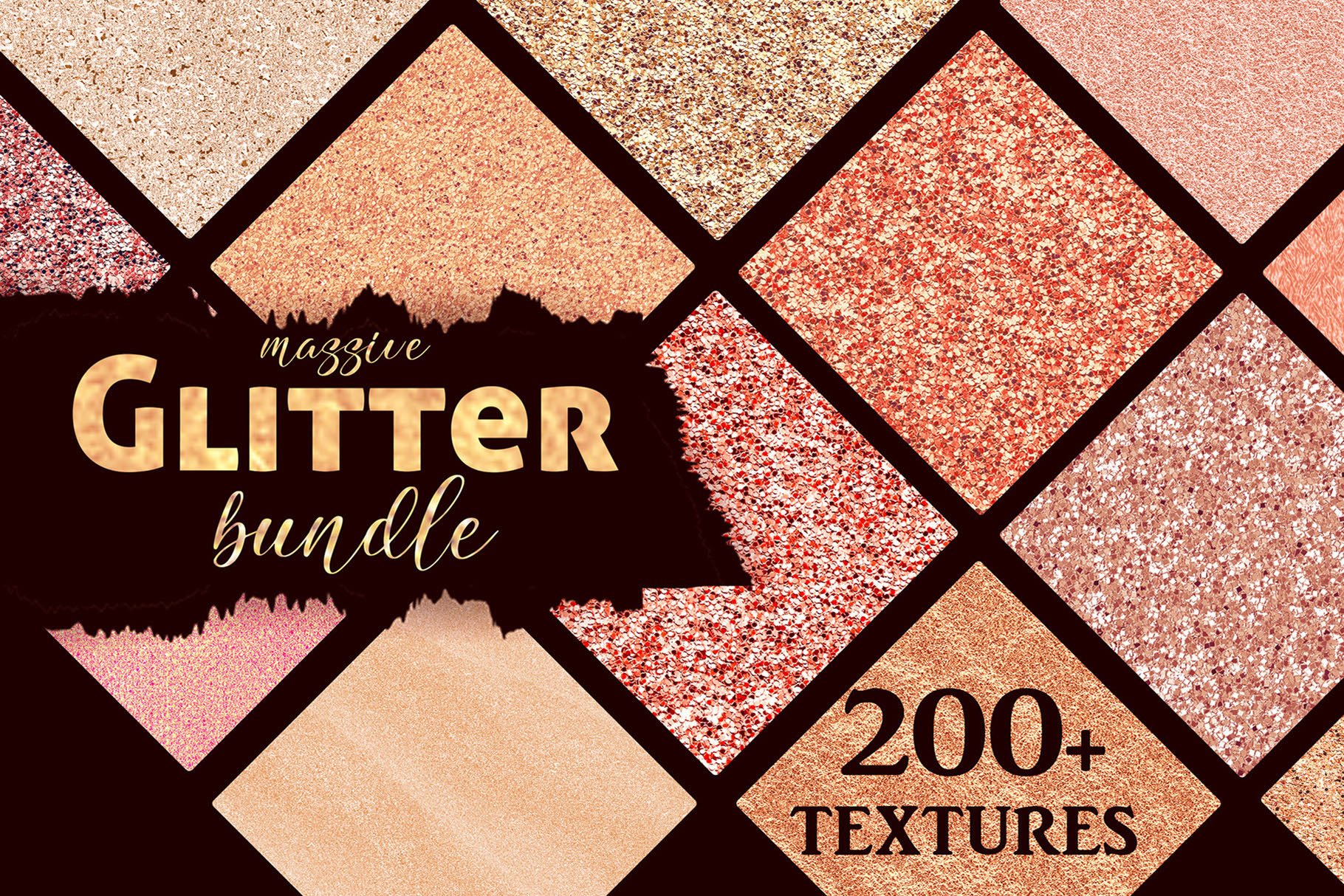 Big Glitter & Foil Texture Bundle
