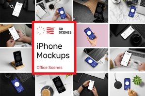 iPhone Mockups Pack