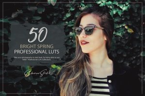 50 Bright Spring Presets and LUTs Pack