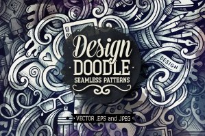 Design and Art Graphics Doodle Seamless Patterns