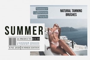 Summer Tanning Lightroom Presets & Brushes