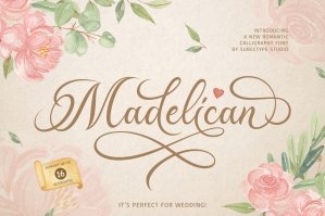 Madelican - Modern Calligraphy Font