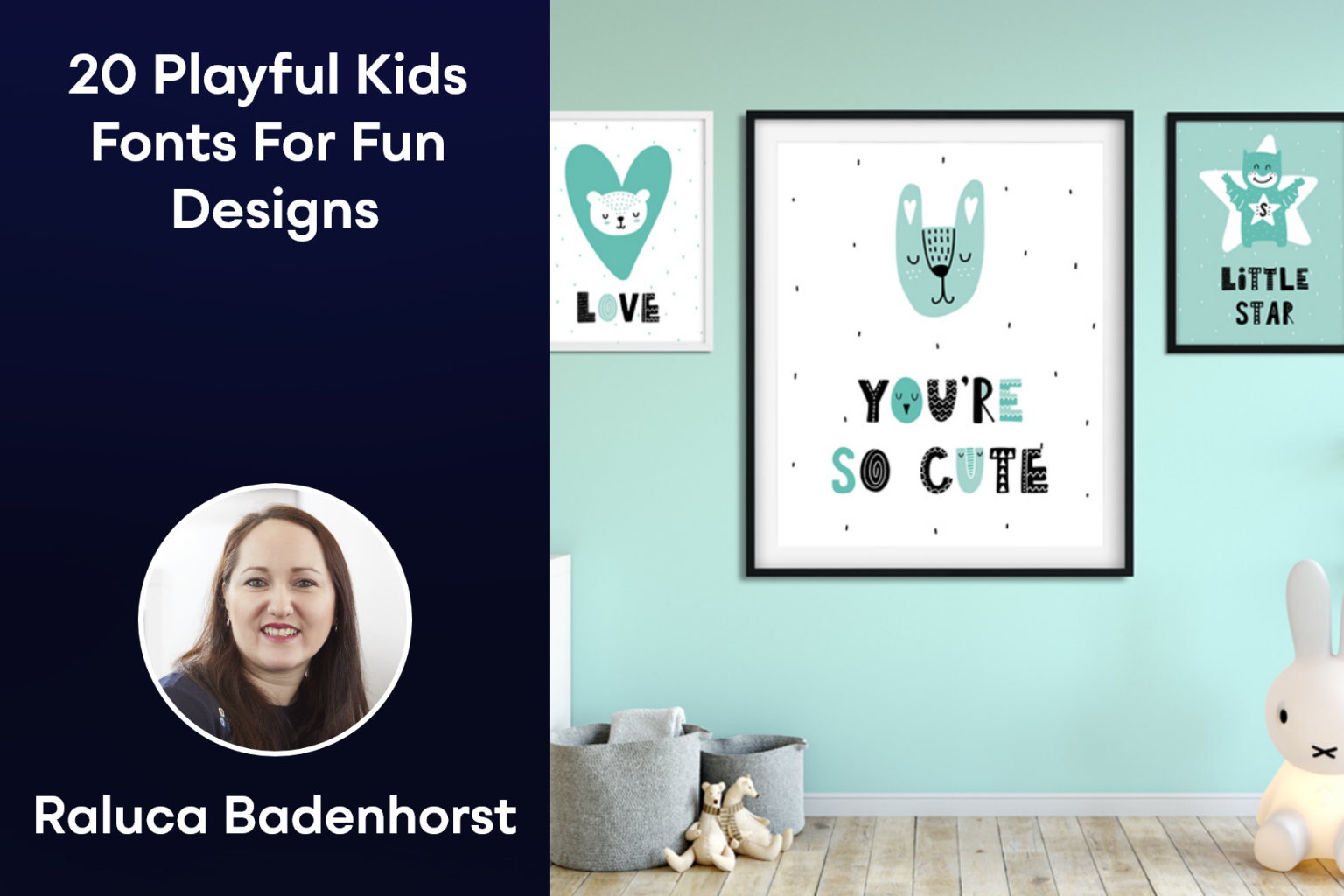 20 Playful Kids Fonts for Fun Designs