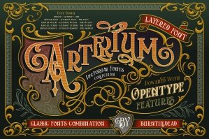 Arterium - Victorian Font Family