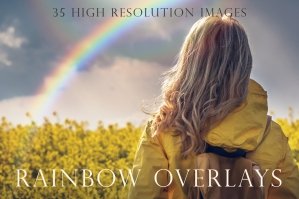 Realistic Rainbow Overlays