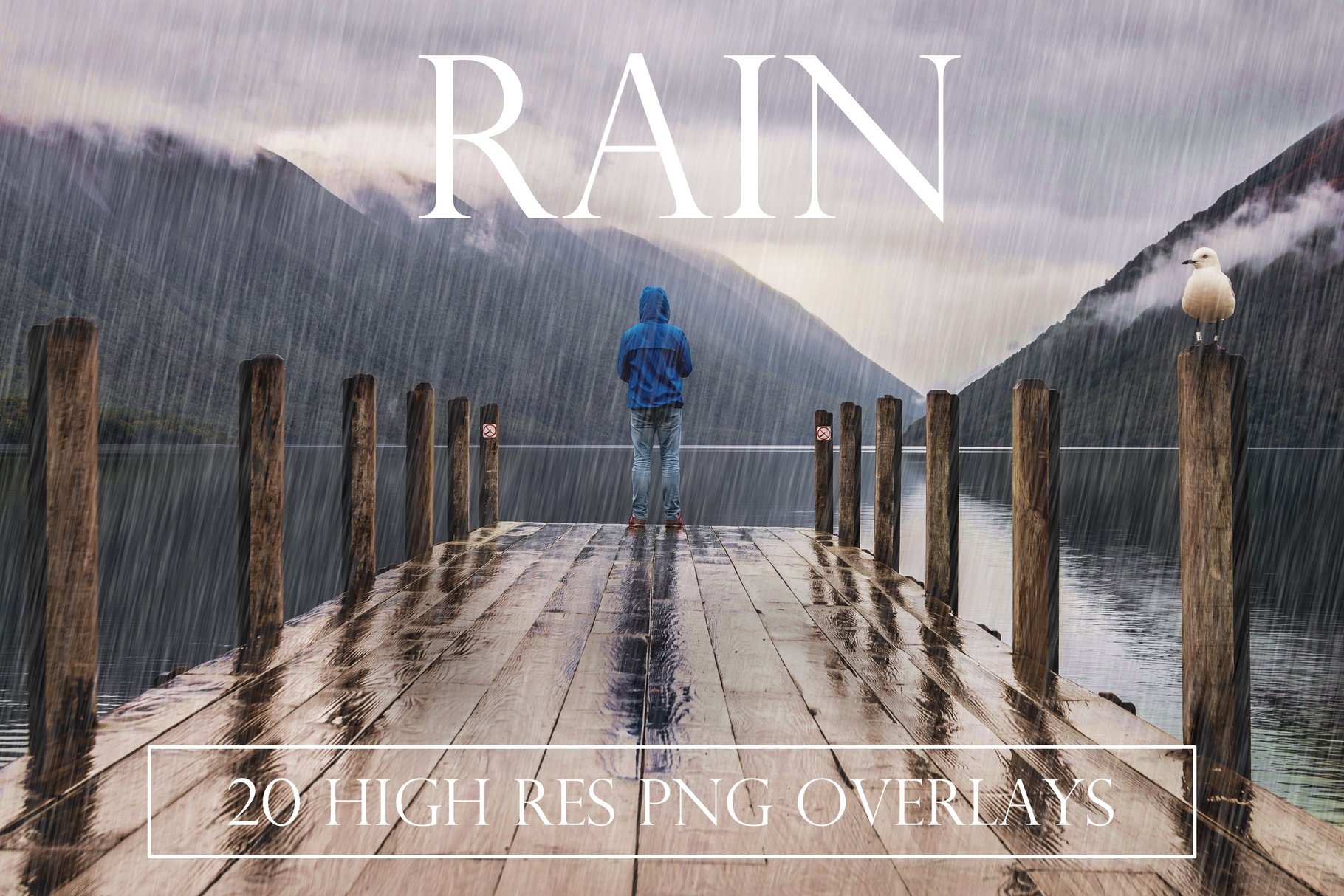 Realistic Rain Overlays 2
