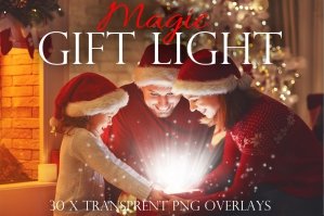 Magic Gift Light Overlays