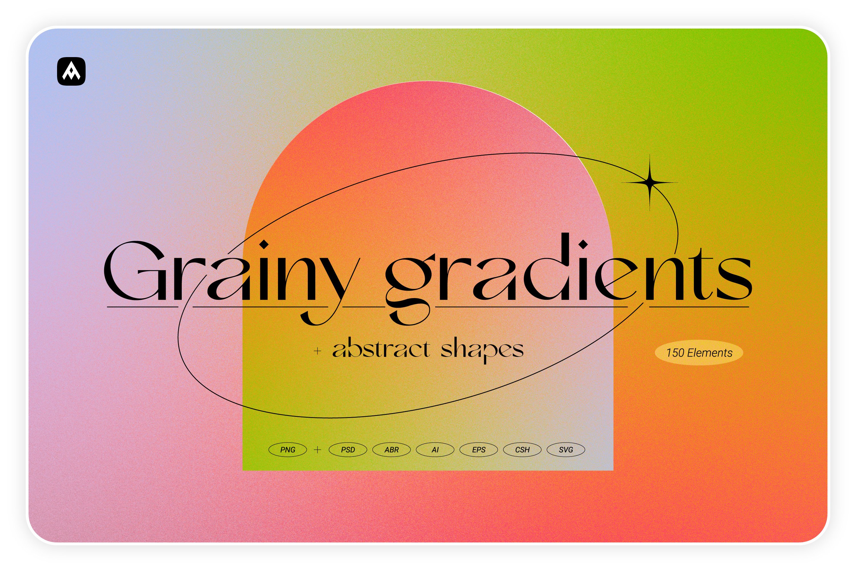 Grainy Gradients - Backgrounds & Abstract Shapes