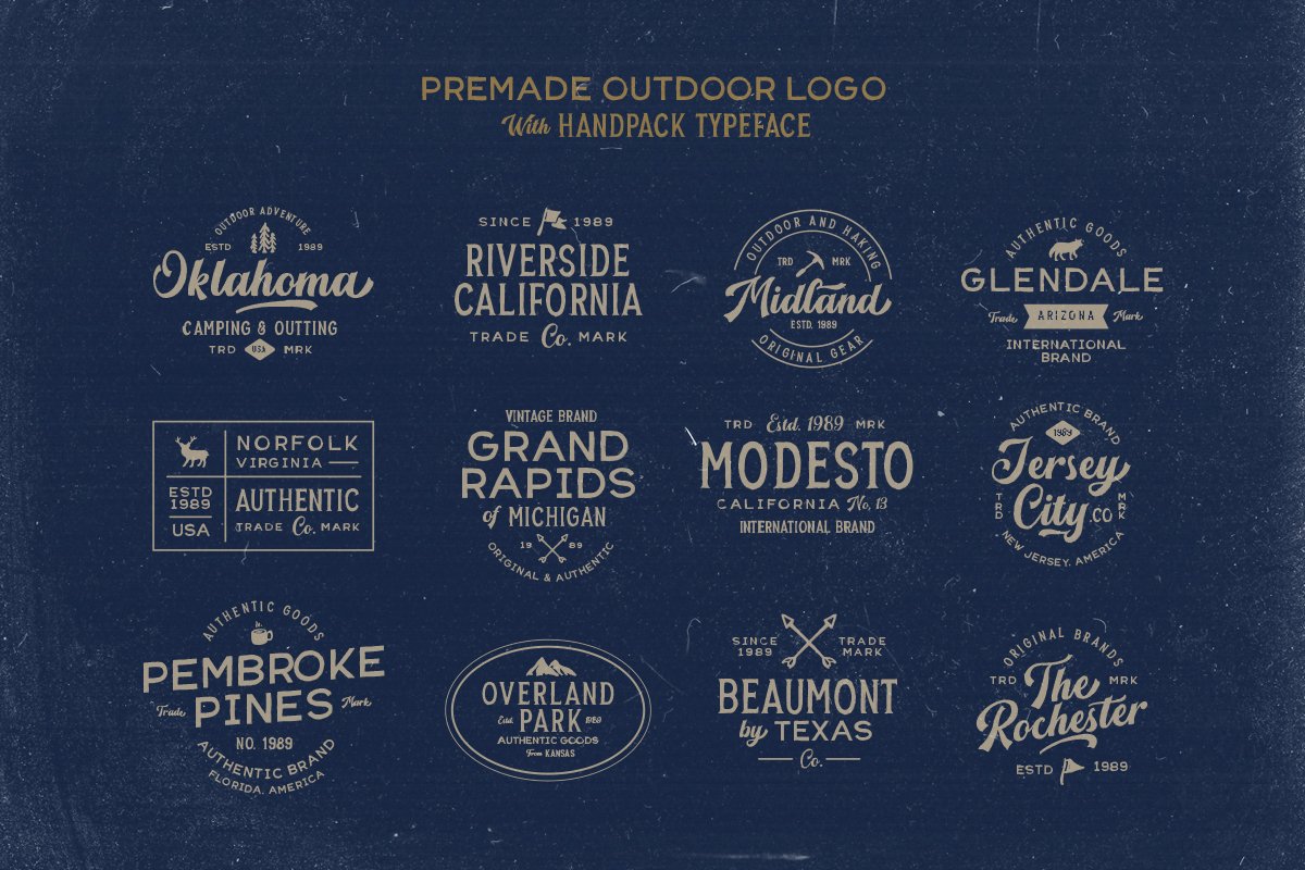 Handpack Font Collections