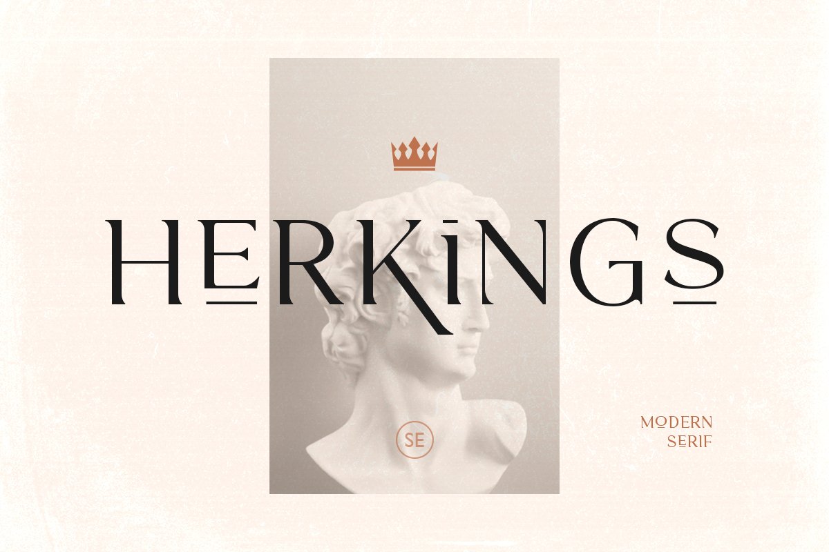Herkings - Minimalist & Modern Serif