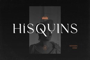 Hisquins - Minimalist & Modern Serif