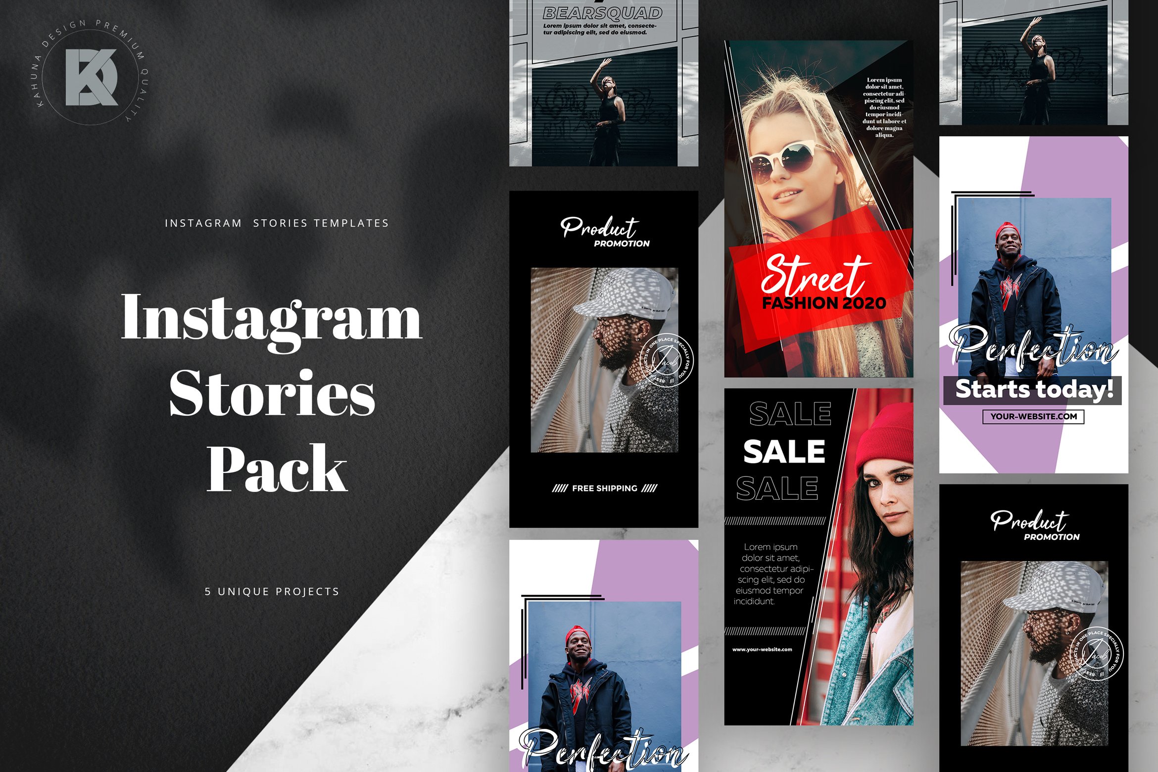 Spring Fashion Trends Reels Cover Instagram Story Template and Ideas for  Design